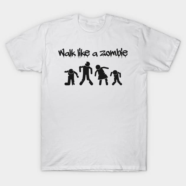 Zombie walk T-Shirt by Digital GraphX